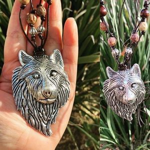 Handmade Wolf Necklace